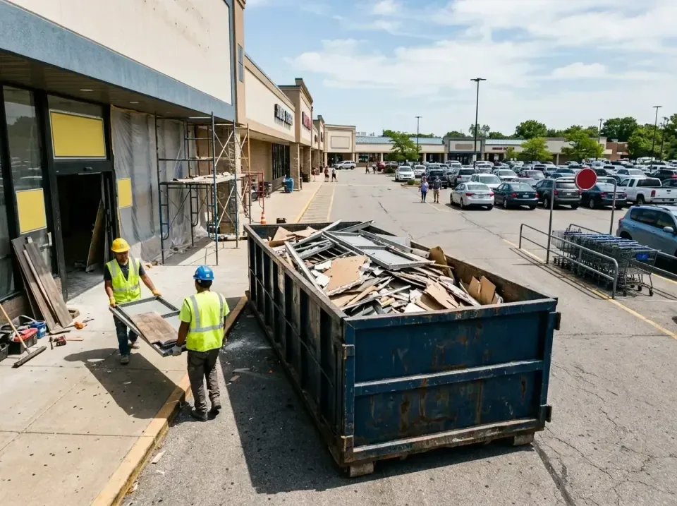 retail-store-renovation-debris-003 — frequently asked questions, Roll-off Dumpster Rentals in Sellersville, PA